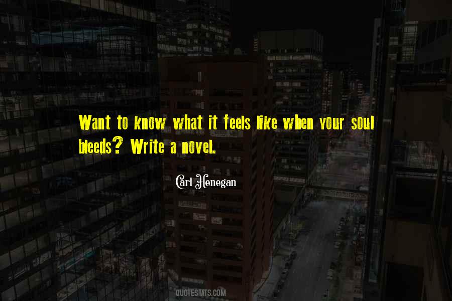 Quotes About Novel Writing #117401