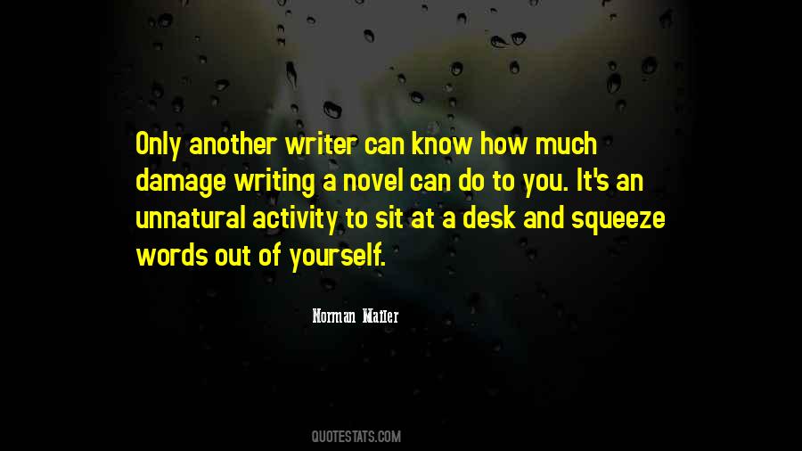 Quotes About Novel Writing #29529