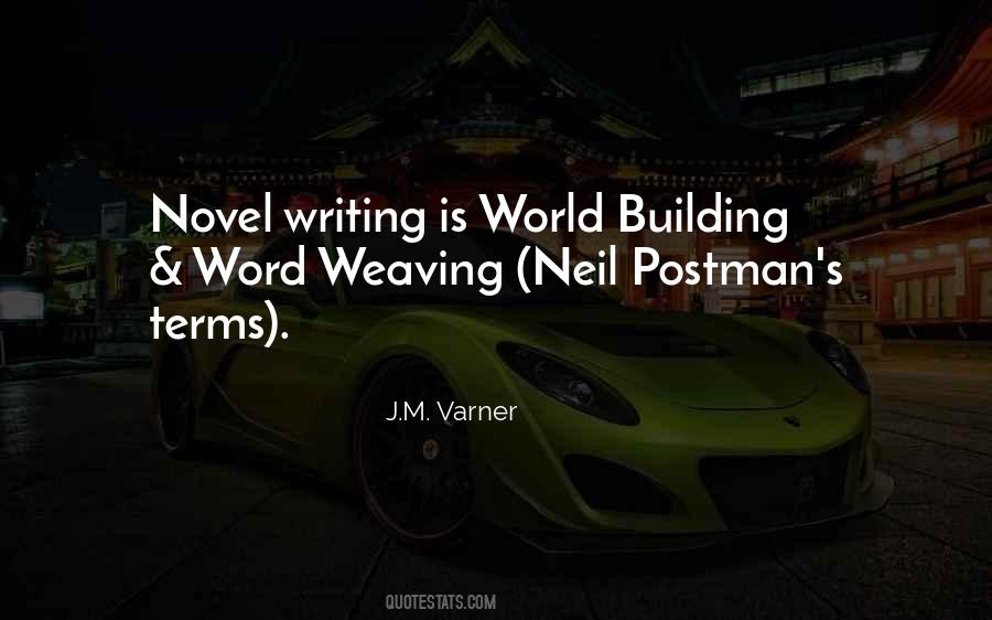 Quotes About Novel Writing #729268
