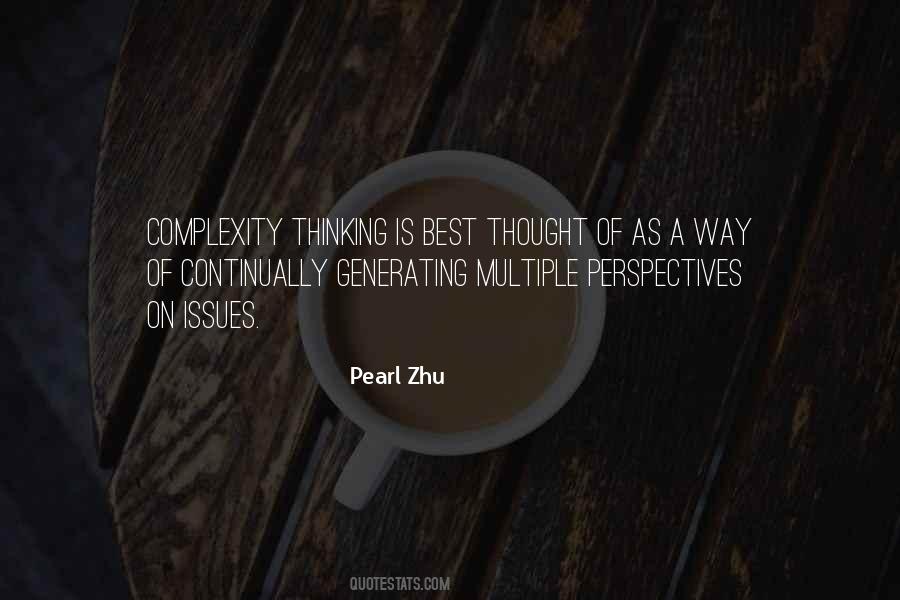 Complexity Thinking Quotes #558954
