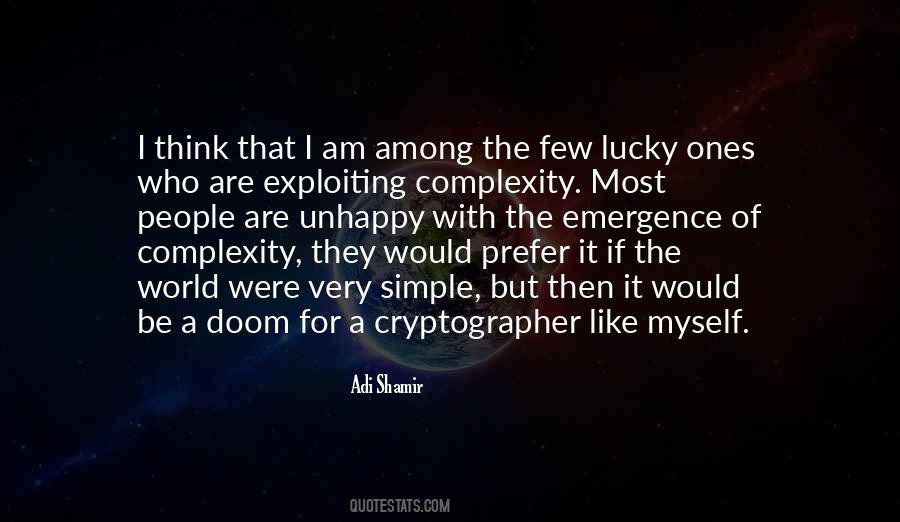 Complexity Thinking Quotes #621548