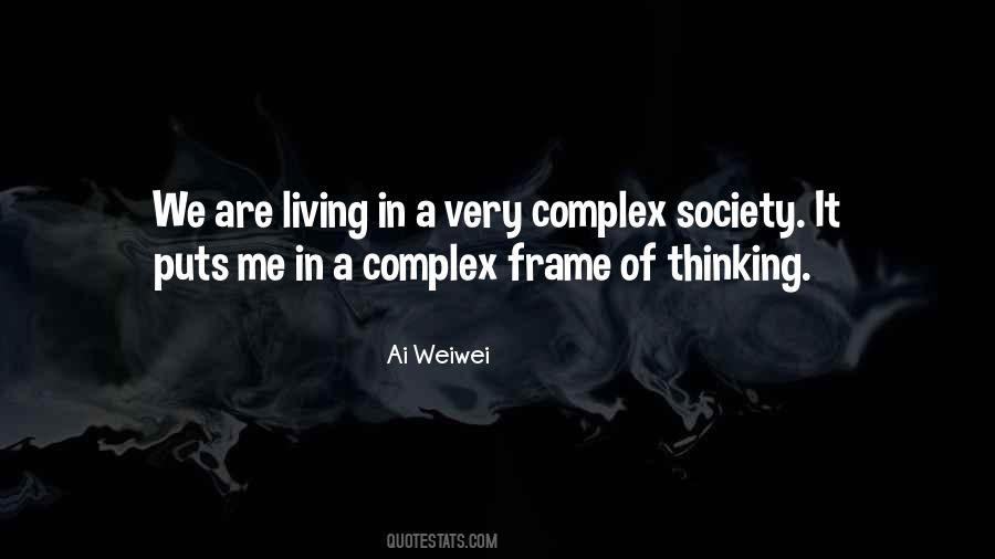 Complexity Thinking Quotes #805270