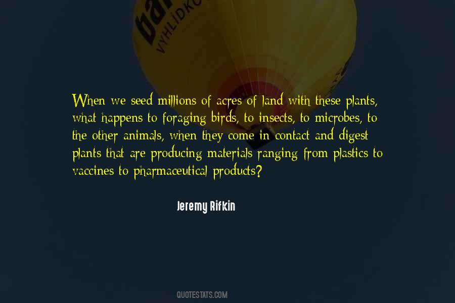 Acres Of Land Quotes #573578