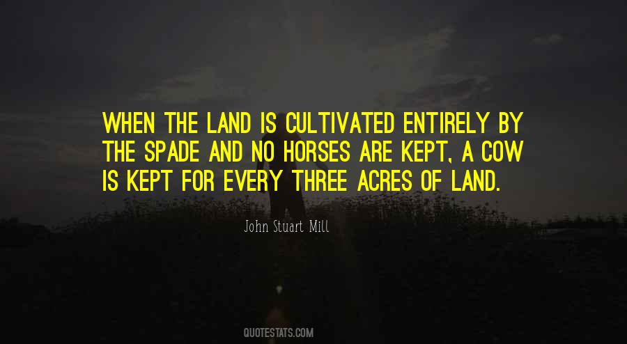 Acres Of Land Quotes #661088