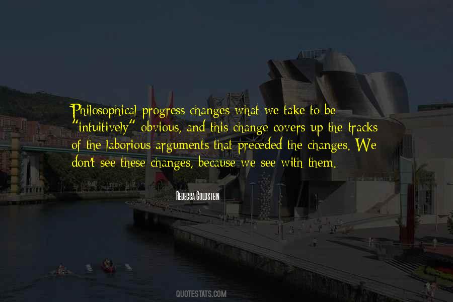 Quotes About Change Progress #712680