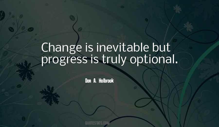 Quotes About Change Progress #841077