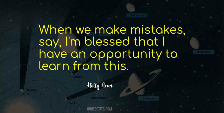 We Make Mistakes Quotes #130425