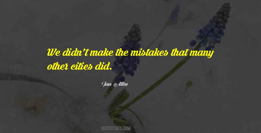 We Make Mistakes Quotes #169453