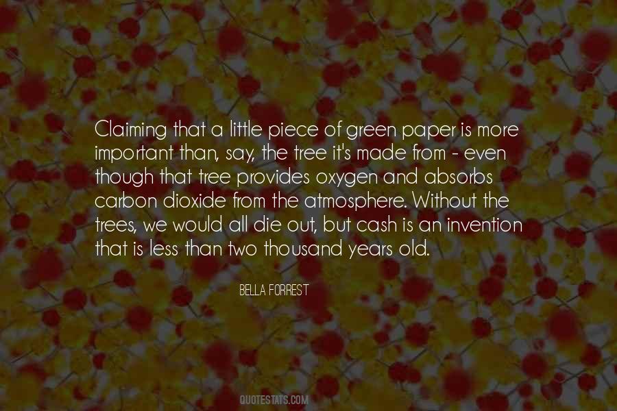 Quotes About Green Tree #1608244