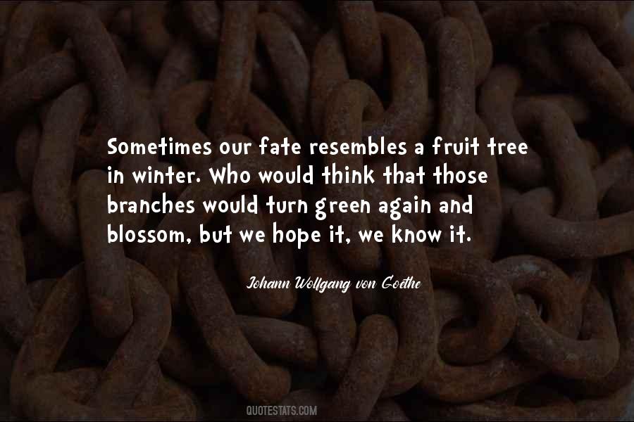 Quotes About Green Tree #277392