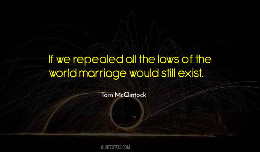 Marriage Laws Quotes #1356274