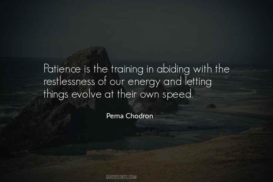 Patience Is Quotes #1308595