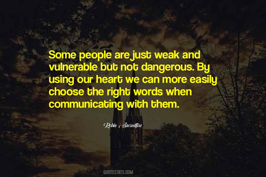 Quotes About The Right Words #1125382