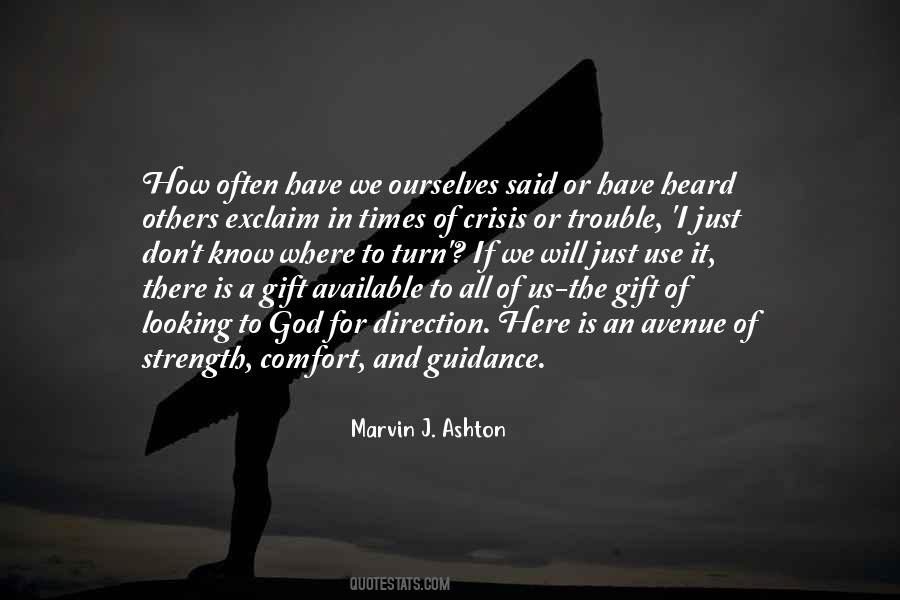 Quotes About Guidance And Strength #1320021