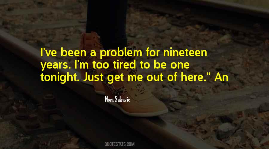 A Problem Quotes #1838714