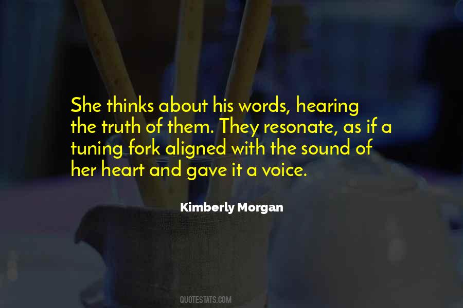 Quotes About The Sound Of His Voice #1089466