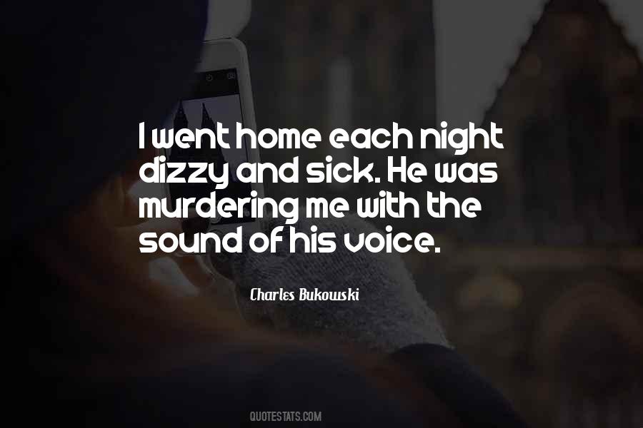 Quotes About The Sound Of His Voice #1455931