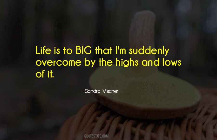 Highs And Lows Of Life Quotes #1664775