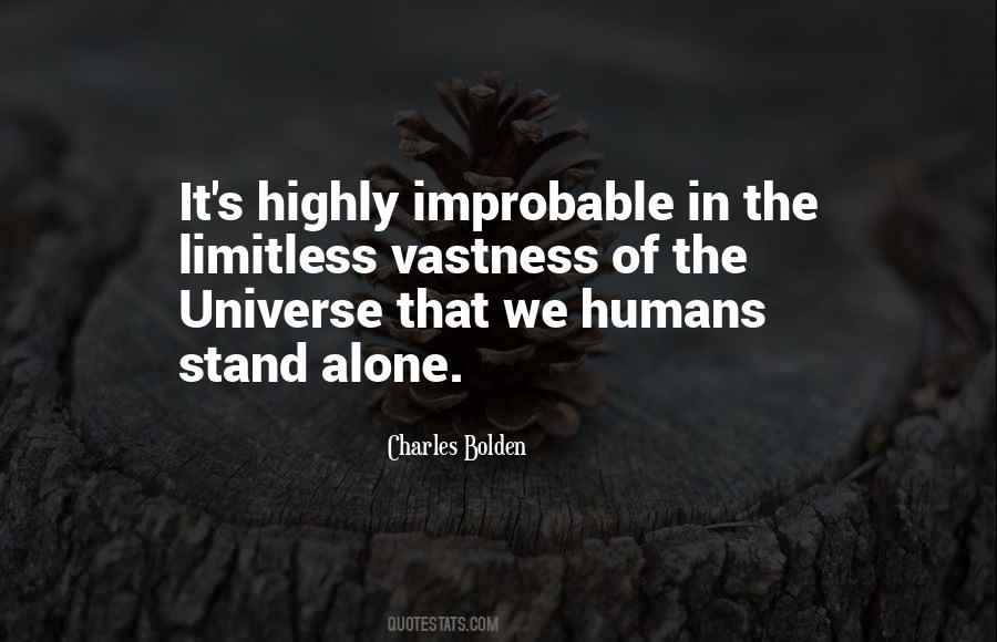 Vastness Of The Universe Quotes #1441282