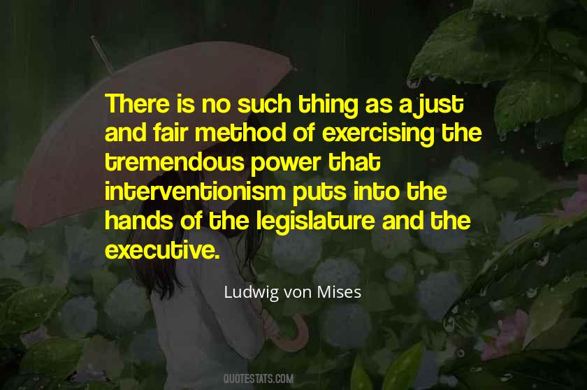 Quotes About Executive Power #1620356