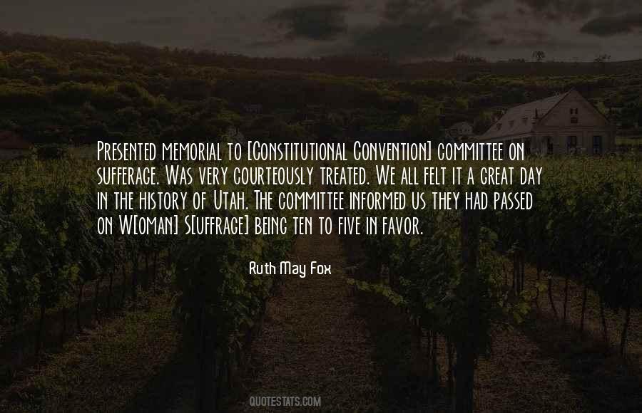 Quotes About The Constitutional Convention #630920