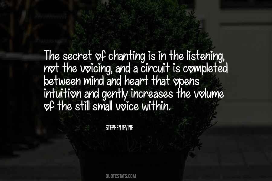 Heart Intuition Quotes #1081778