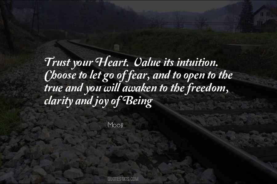 Heart Intuition Quotes #115430