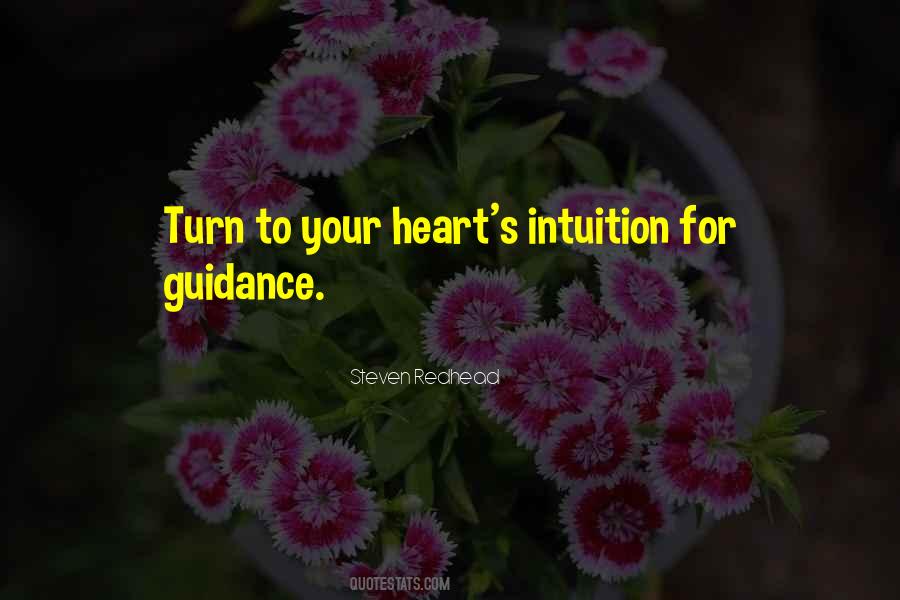 Heart Intuition Quotes #1357725