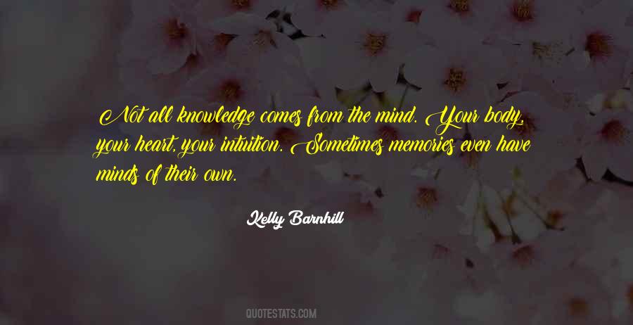 Heart Intuition Quotes #1557457