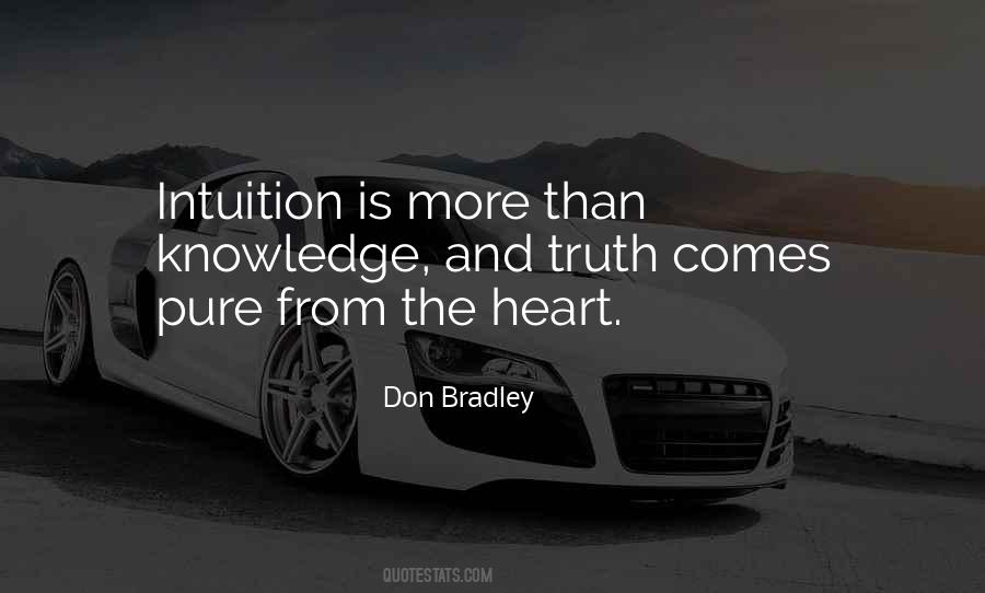 Heart Intuition Quotes #1599084