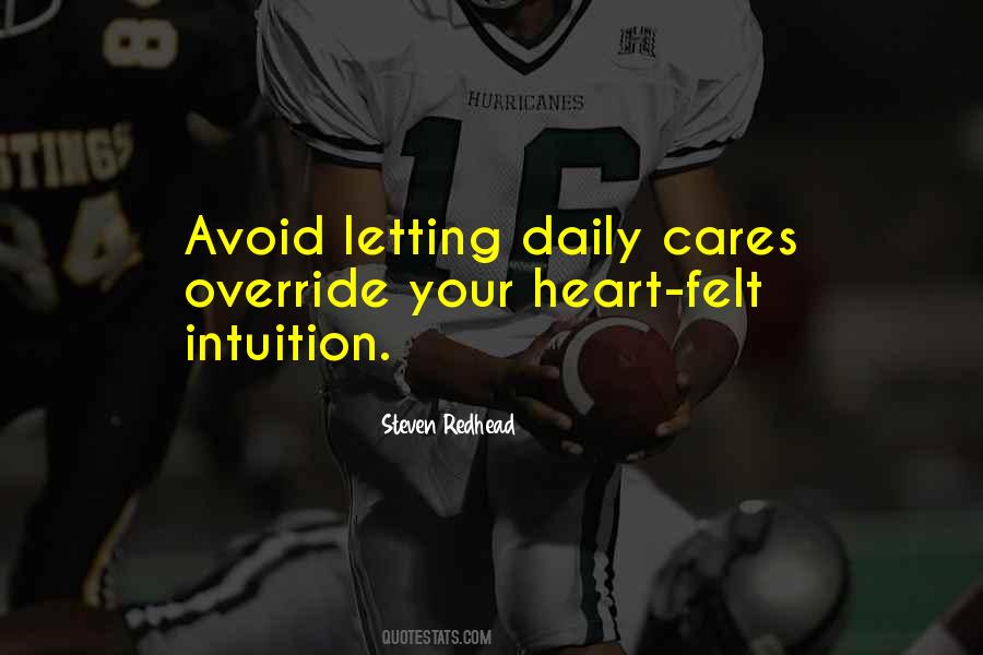 Heart Intuition Quotes #1629941