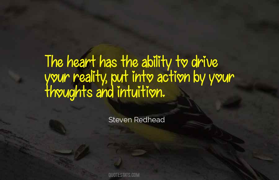 Heart Intuition Quotes #1824243
