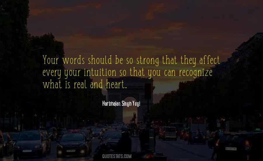 Heart Intuition Quotes #721703