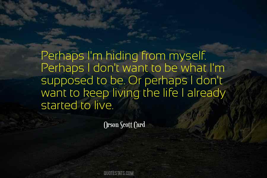 Keep Living Life Quotes #603440