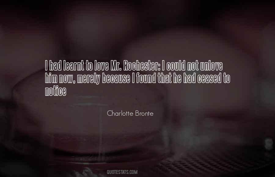 Quotes About Love Bronte #125062