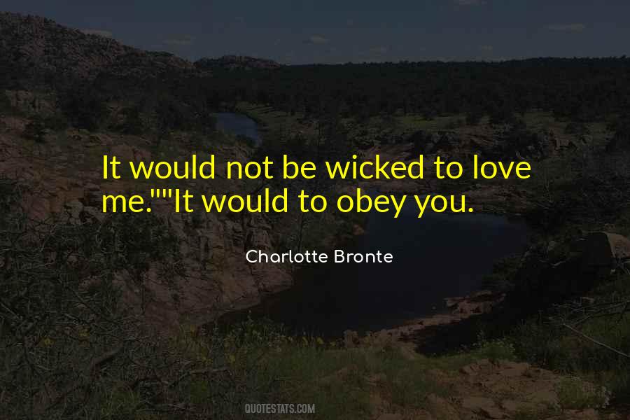 Quotes About Love Bronte #141767