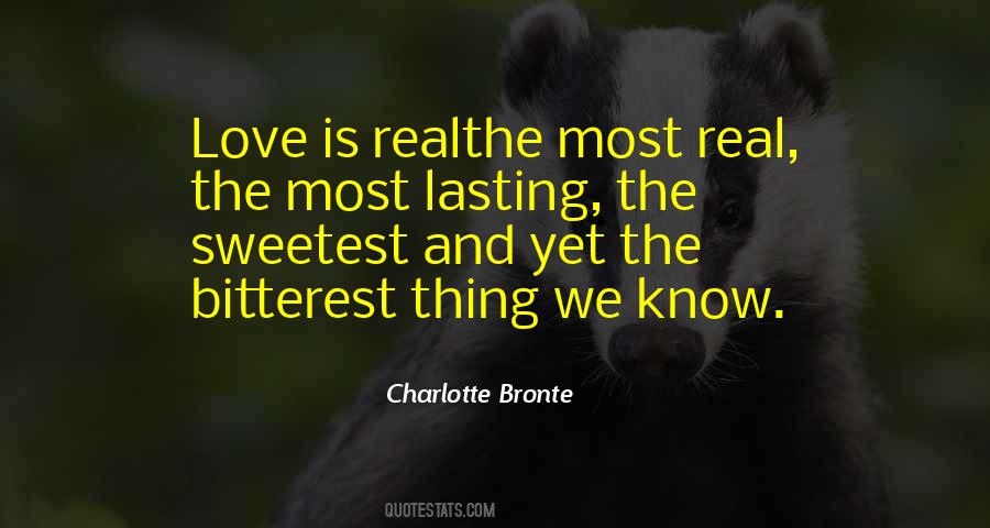 Quotes About Love Bronte #665417