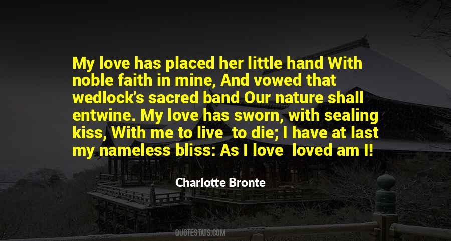 Quotes About Love Bronte #89563