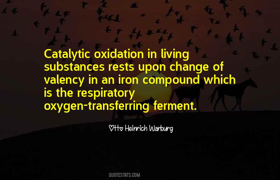 Quotes About Oxidation #1389541