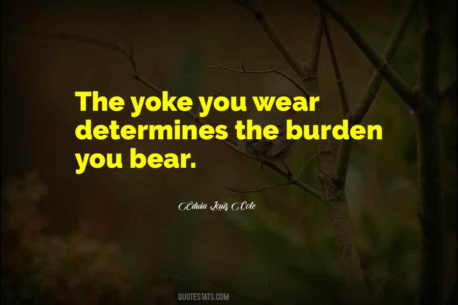 Your Yoke Quotes #136515