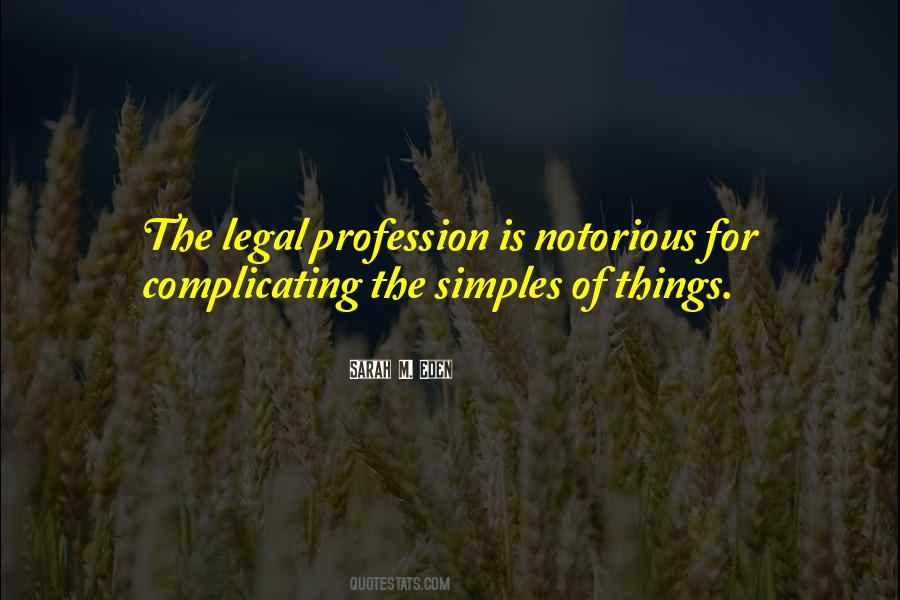 Law Profession Quotes #934915