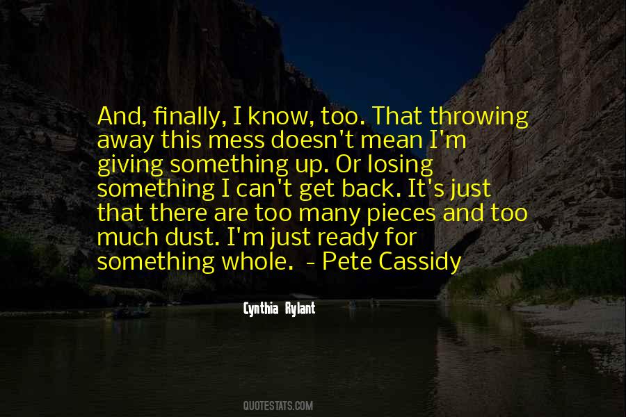 Quotes About Pete #73632