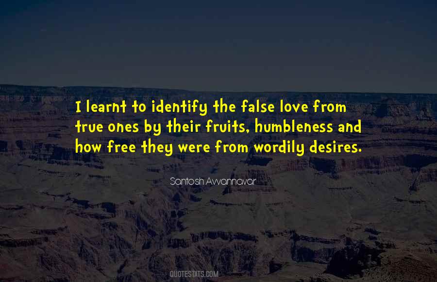 Quotes About False Love #1154505