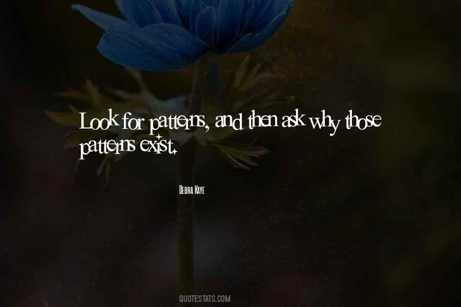 Patterns For Quotes #24744