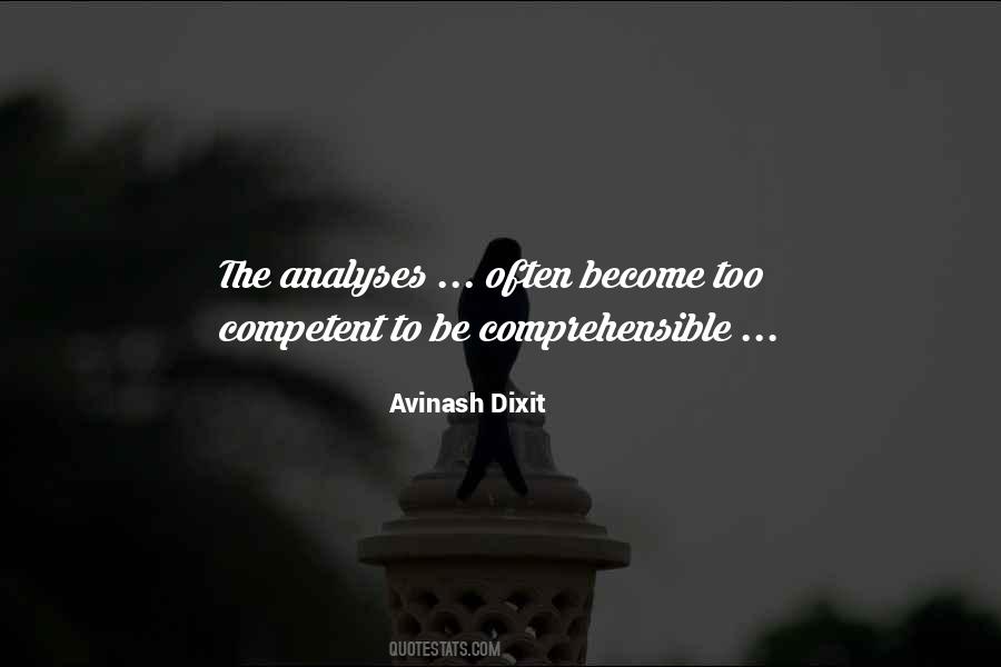 Quotes About Competent #1113918