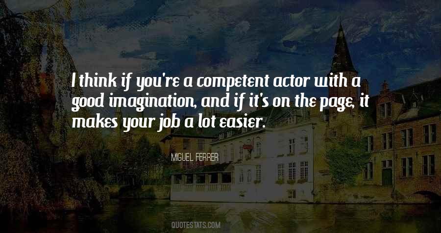 Quotes About Competent #1399468