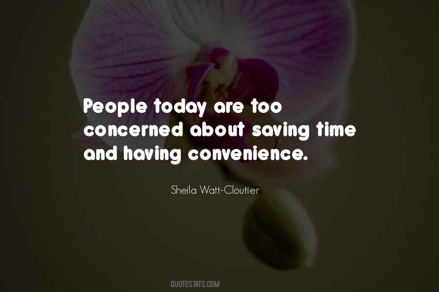 Quotes About Time Saving #742679