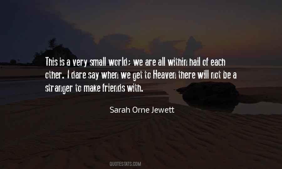 Quotes About Small World #1050836