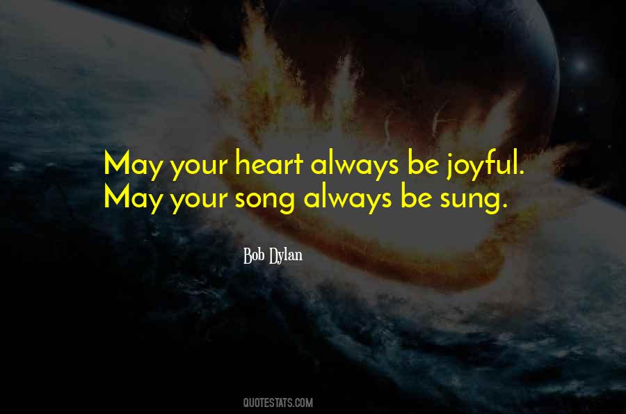 Quotes About Joyful Heart #1174211