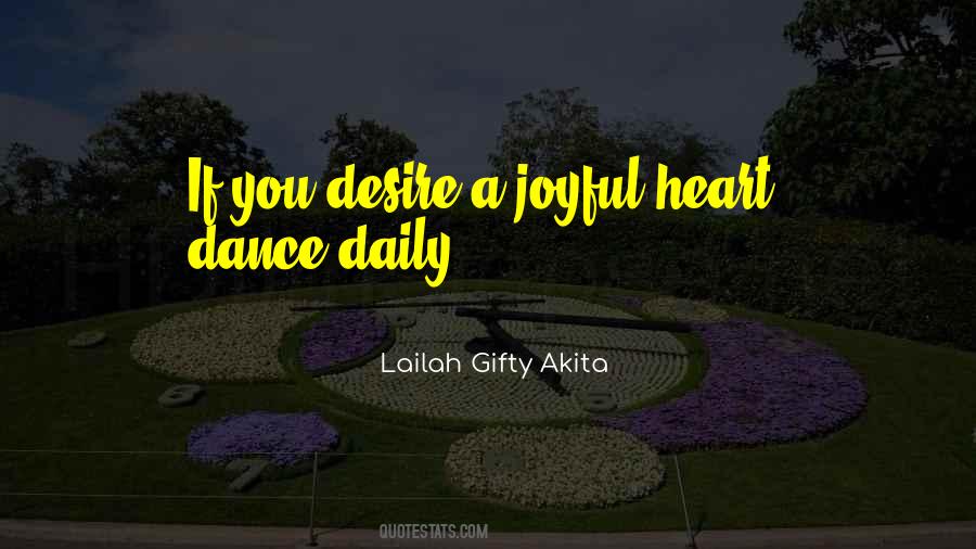 Quotes About Joyful Heart #570245